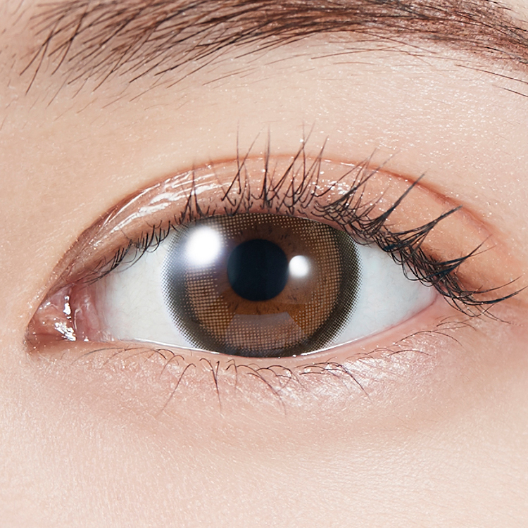 【限定クーポン配布中】 カラコン マンスリー 2枚入り 1箱 モラクマンスリー 【ブラウンバニー】 molak 1month 度あり 度なし ナチュラル フチあり 太フチ | MOLAK | 04