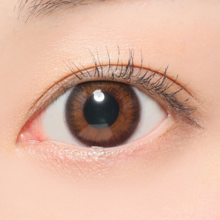 カラコン ワンデー 20枚入り 1箱 シークレットキャンディーマジックワンデー 【シマーブラウン】 度あり 度なし ナチュラル 自然 大きめ ツヤ感 うるみ系 | シークレット キャンディーマジック | 04