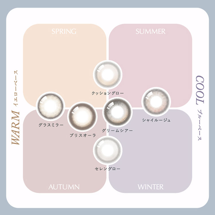 カラコン ワンデー 10枚入り 1箱 ワナフ 【セレングロー】 WANAF 度あり 度なし ナチュラル 自然 フチあり ブルベ イエベ グレースグレー グレーカラコン |  | 06