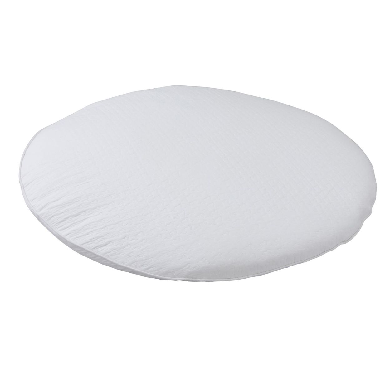 ベビーマット 厚手 クッション おしゃれ かわいい ベビークッション 洗える 円形 丸型 100cm 北欧 綿 100 コットン 低ホルムアルデヒド キルティング Nd Sancota Interior 通販 Yahoo ショッピング