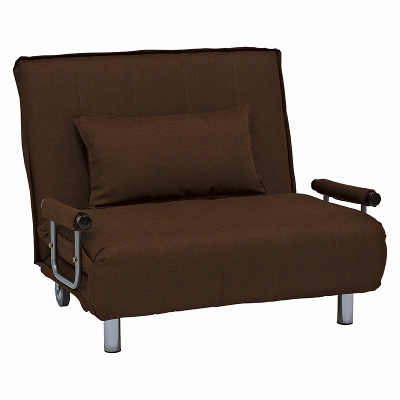 新生活 ソファ ベッド リクライニング 一人がけ ファブリック