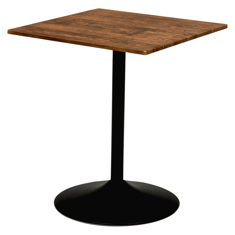 カフェテーブル ダイニングテーブル 2人 二人用 正方形 おしゃれ  シンプル ホワイト 白 ブラウン 北欧 モダン ヴィンテージ 安い 新生活 一人暮らし｜sancota｜02