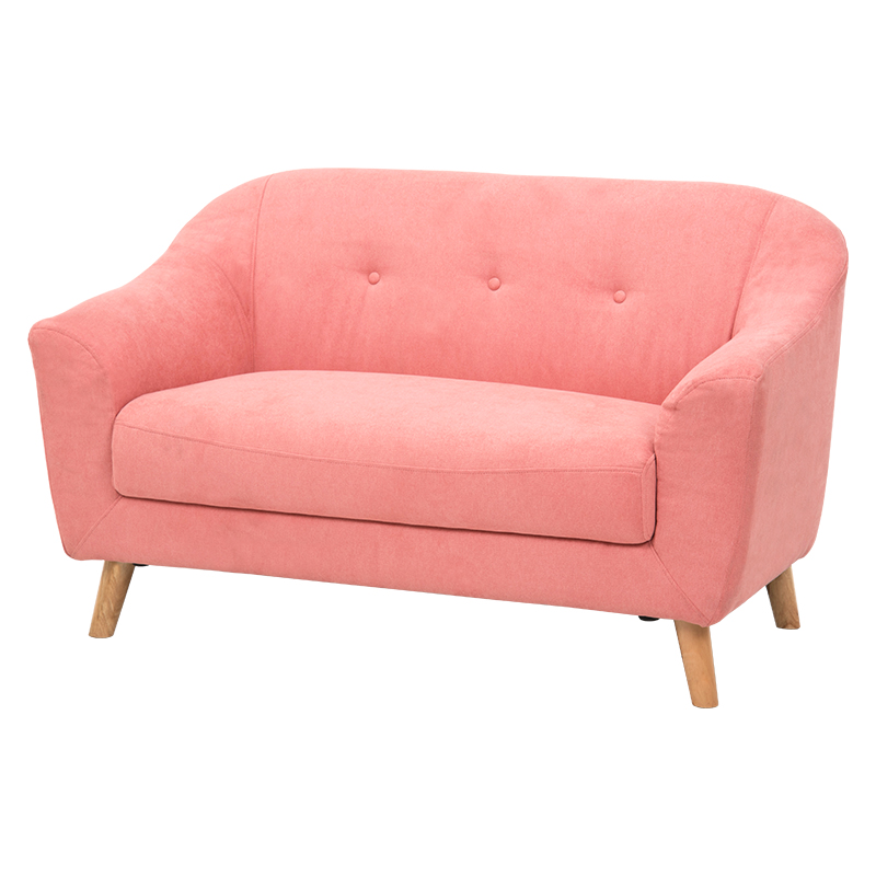 ソファ 2人がけ 2人掛け おしゃれ ローソファ ファブリック 北欧