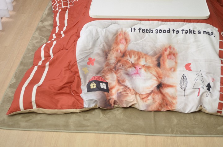 こたつ布団 長方形 おしゃれ 掛け 洗える190×240cm パンダ 犬 猫 イヌ