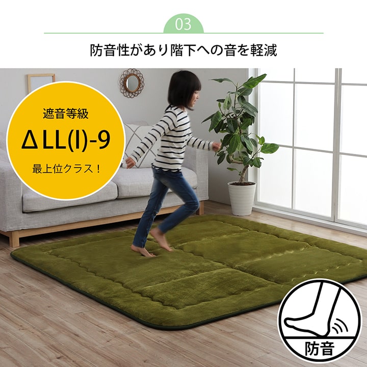 こたつ 敷き布団 極厚 ふっくら 190×240cm ラグ カーペット 3畳 長方形