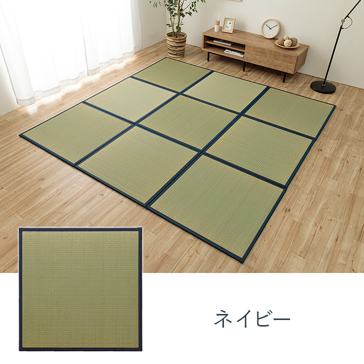 畳マット 置き畳 ユニット畳 12枚セット 約82×82cm 6畳 い草 風