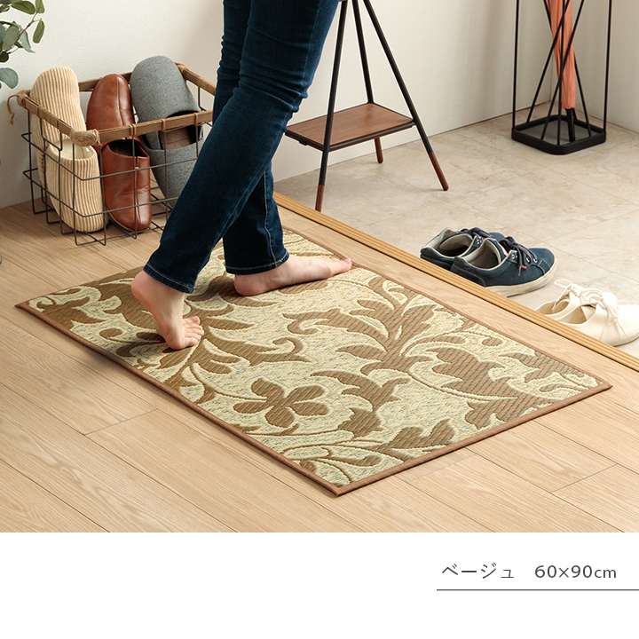 い草 玄関マット 90 室内 ござ 国産 約 60×90cm おしゃれ ナチュラル