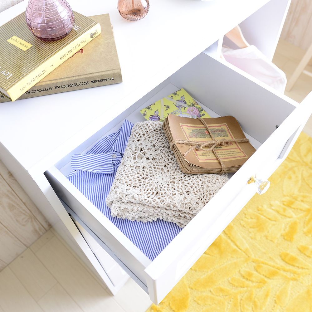 ♡エリカさま専用♡ バニーデカール チェスト 洋服棚 たんす チェスト タンス 4段 ハンガー アンティーク おしゃれ 幅80 高さ