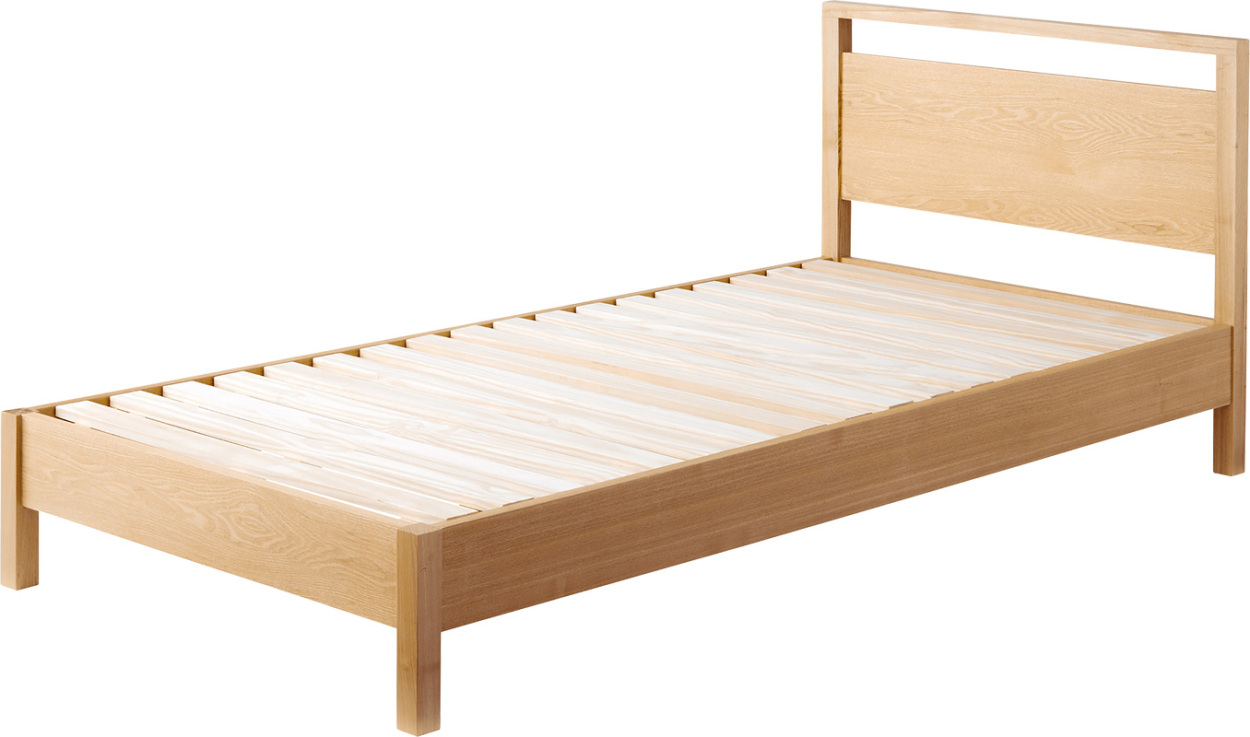 ベッド シングル すのこ スノコベッド 天然木 アッシュ材 木製 おしゃれ 北欧 モダン ナチュラル...