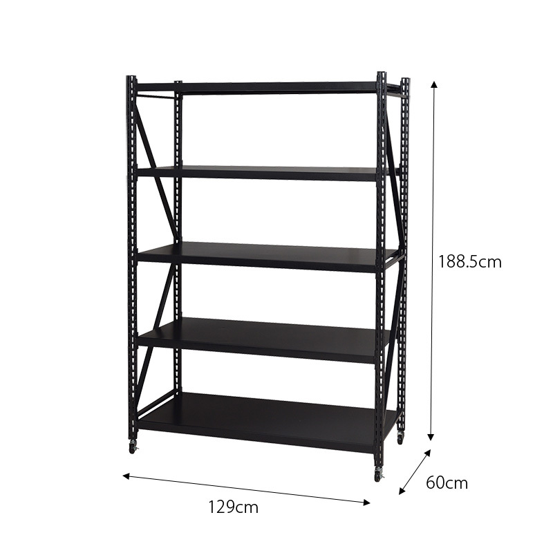 オープンラック おしゃれ 什器 ボルトレス ディスプレイ スチール ラック シェルフ 収納 棚 5段 オフィス キャスター 飾り棚 シンプル ワイド 展示  陳列棚 : az-685-dis : SANCOTA INTERIOR - 通販 - Yahoo!ショッピング
