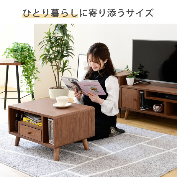 ローテーブル テーブル 作業台 幅60 コンパクト ミニテーブル リビング