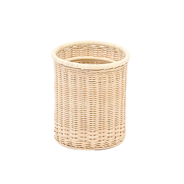 ラタン ゴミ箱 ダストボックス 袋が見えない 籐 おしゃれ スリム 26cm