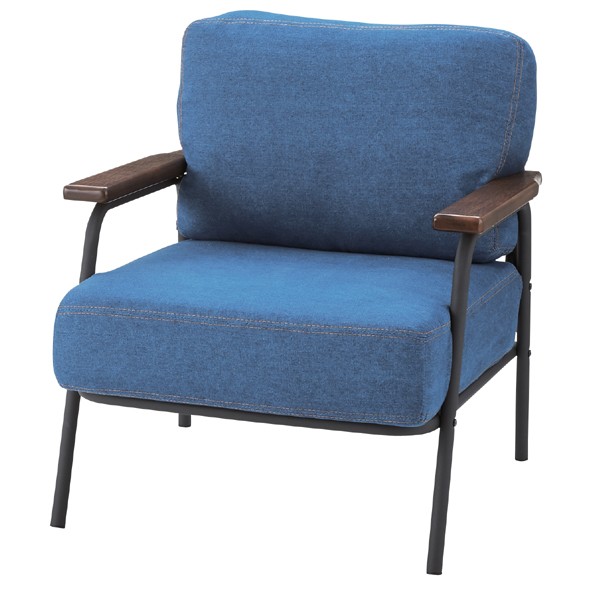 1人掛けソファ 肘掛け付き デニム調 ジーンズ調（★） 楽天市場】ひとりがけソファー コンパクト おしゃれ デニムソファ 1人