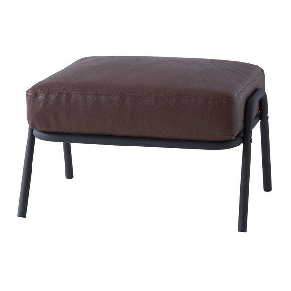 オットマン ポケットコイル おしゃれ スツール ファブリック デニム