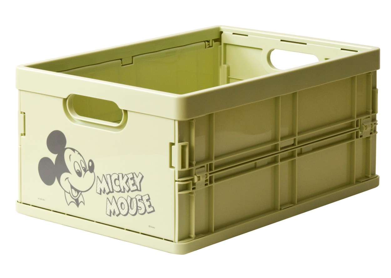 おもちゃ箱 4個セット コンテナボックス ディズニー 子供部屋 収納 おしゃれ かわいい ミッキー ミニー スタッキング 積み重ね 折り畳み 日本製  新生活｜sancota
