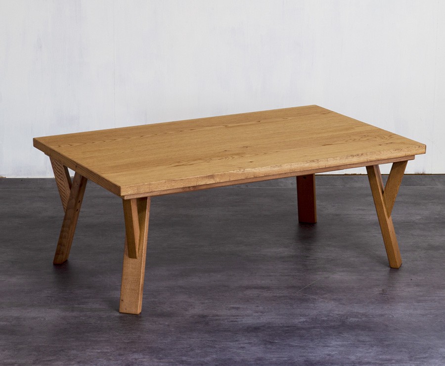 高級 国産 こたつテーブル 木目調 長方形 120 × 70 cm おしゃれ コンパクト ヴィンテージ デザイン モダン カーボンヒーター 天然木 新生活 一人暮らしの画像