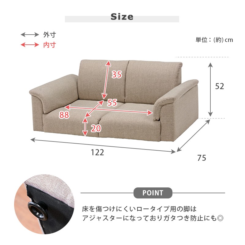 ソファ1.5P 楽天市場】【公式】ソファ ソファー 1.5人掛けソファ 組み換え