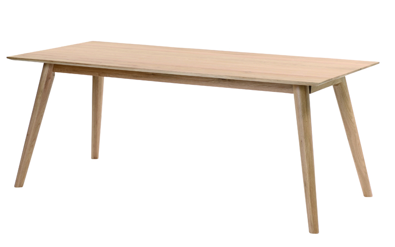 ダイニングテーブル 180cm 木製 無垢材 ホワイトオーク テーブル単品 6
