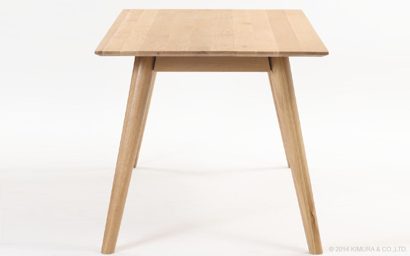 ダイニングテーブル 180cm 木製 無垢材 ホワイトオーク テーブル単品 6