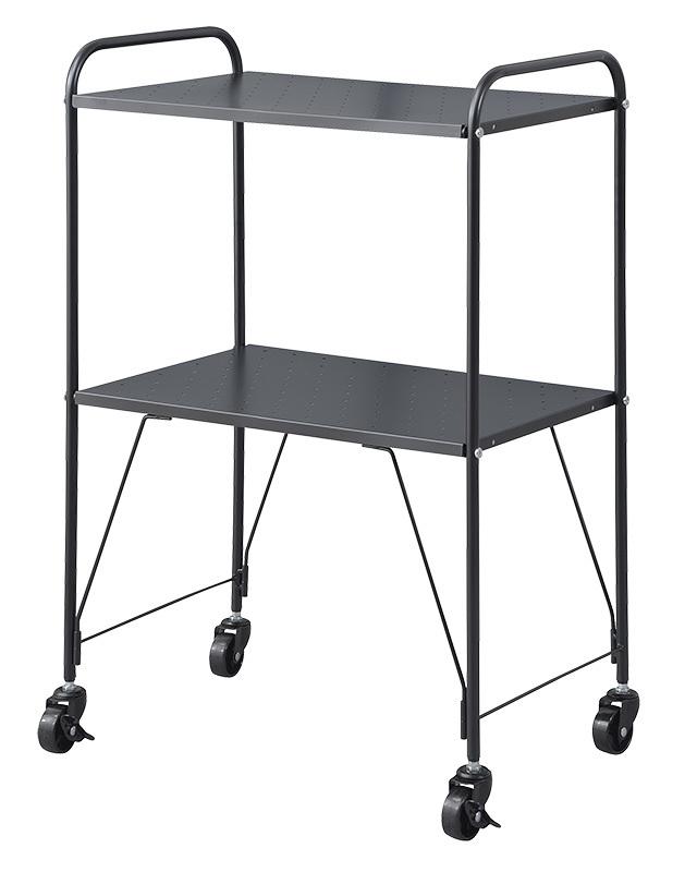 キッチンワゴン マルチワゴン サイドワゴン 2段 おしゃれ スチール