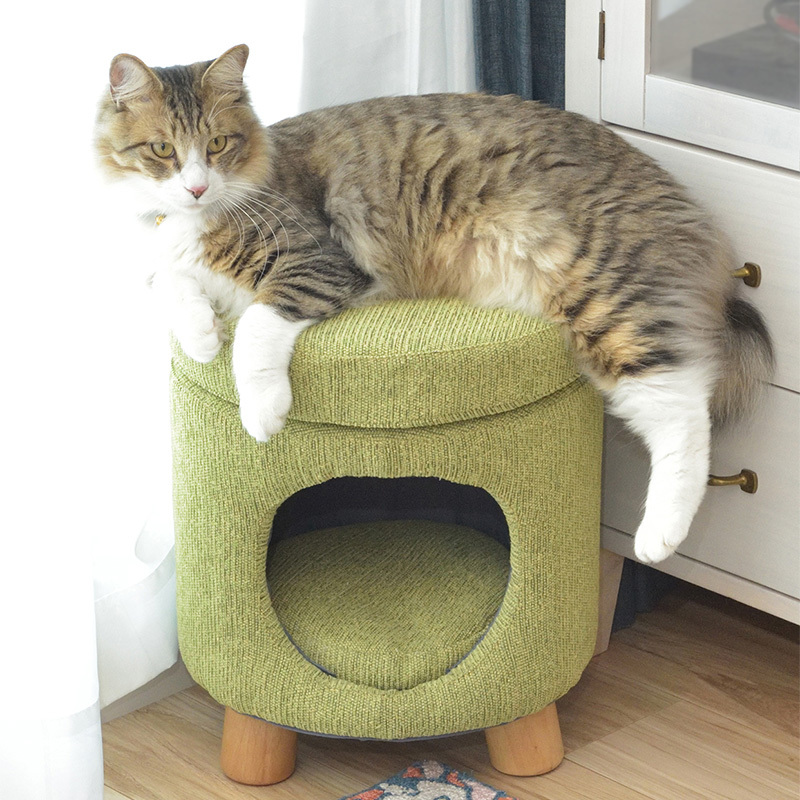 ペットハウス 室内 スツール キャットハウス ネコ 猫 犬