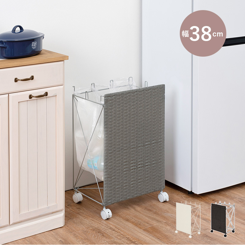 ポリエチレ ダストボックス キャスター 省スペース レジ袋 新生活 一人暮らし Sancota Interior 通販 Paypayモール ゴミ箱