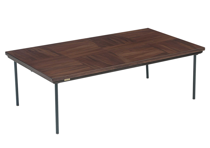こたつ  テーブル 120cm デザイン 長方形 おしゃれ 天然木 オーク材 ウォールナット材 北欧 モダン ナチュラル シンプル UV塗装 ハロゲン スチール脚｜sancota｜03