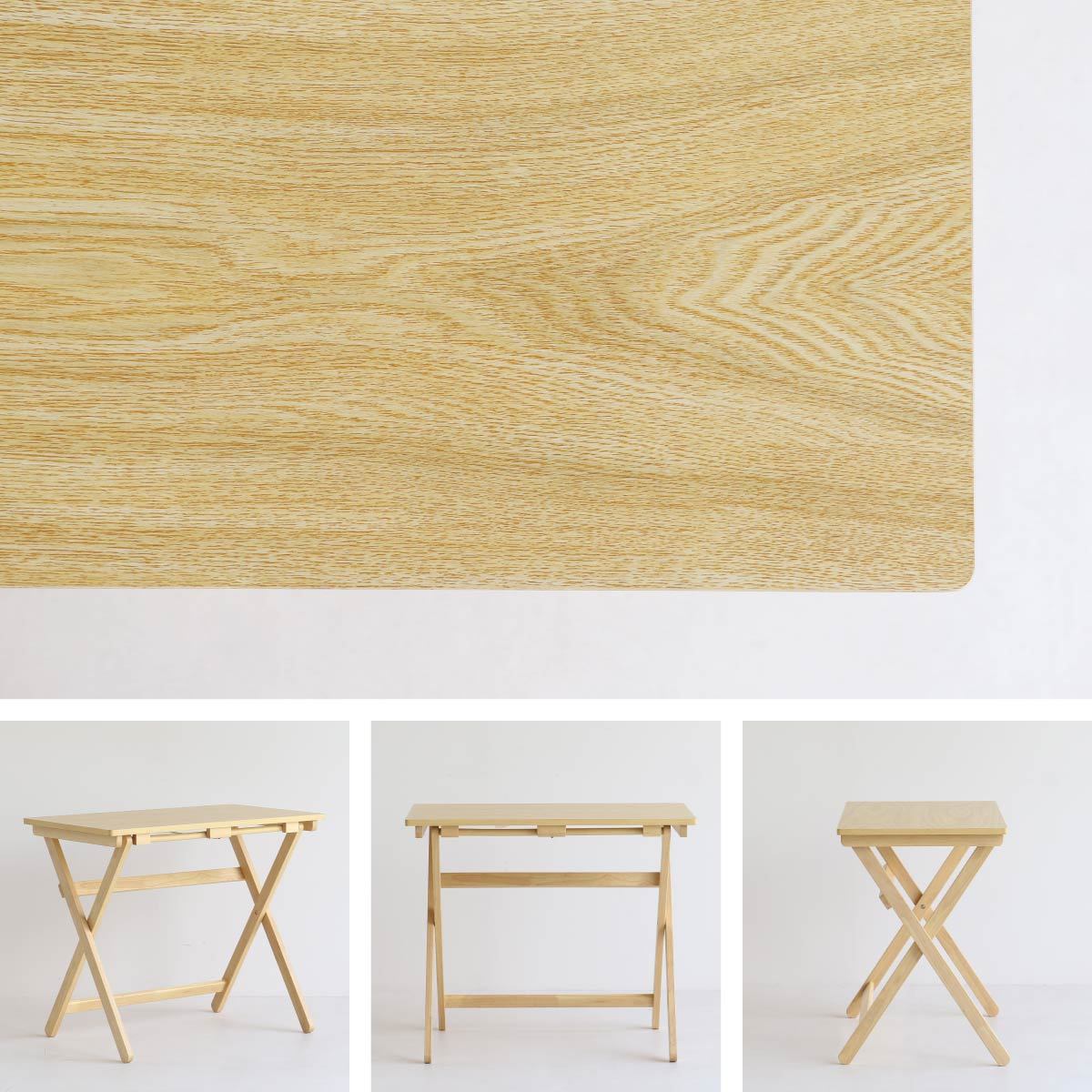 折りたたみ デスク チェア 2点セット完成品 安い テレワーク リモート