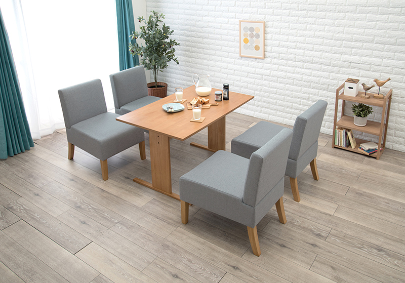 ダイニングテーブルセット 4人用 110cm 5点セット チェア 4脚 セット