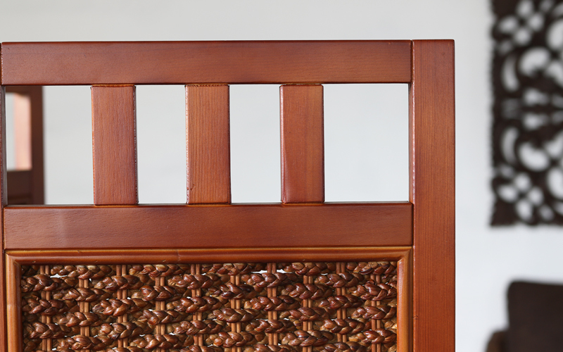 衝立 ラタン 籐 スクリーン 3連 パーテーション アジアン リゾート