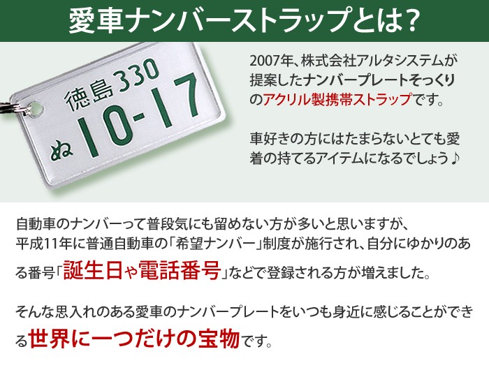 愛車ナンバープレートキーホルダー （クリアタイプ） 原付・小型バイク用 メール便（ネコポス）送料無料/誕生日プレゼント ギフト  :mycar-p30:あわいち@徳島(阿波の産直便) - 通販 - Yahoo!ショッピング