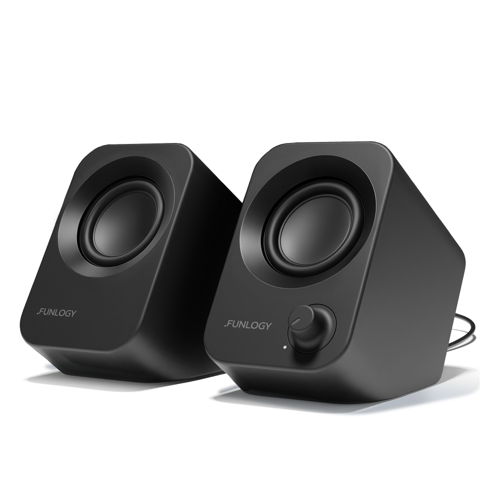 FunLogy ワイヤレススピーカー 木目調　最新モデル FUNLOGY（ファンロジー） FUNLOGY Speaker Plus（スピーカー/PC