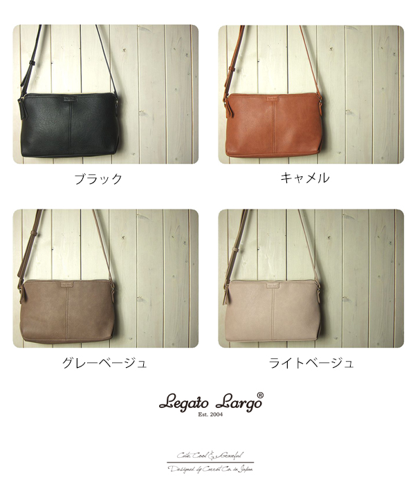 Legato Largo（レガートラルゴ） ショルダーバッグ レディース 軽い