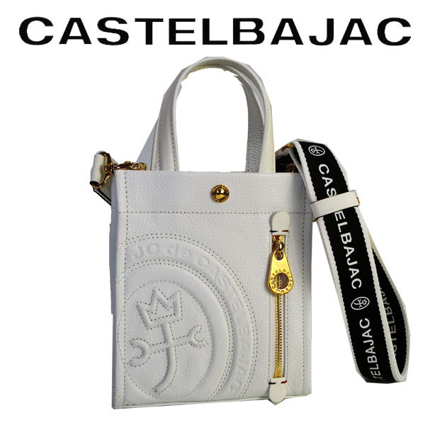 CASTELBAJAC メンズショルダーバッグ（バッグ、小物素材：本革、レザー 