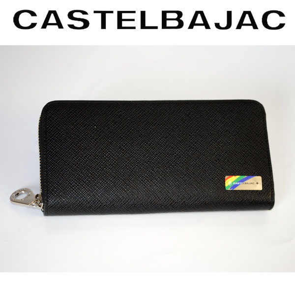 CASTELBAJAC カステルバジャック ラウンドファスナー 長財布 牛革