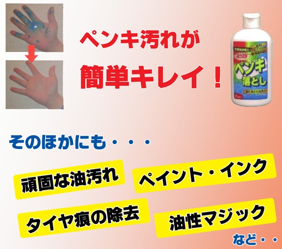 ペンキ落とし １ｋｇ 洗剤 汚れ落とし DIY 女子 洗浄剤 工具 塗料 油汚れ 油性マジック インク汚れ タイヤ痕 テープ痕 石鹸 手洗い