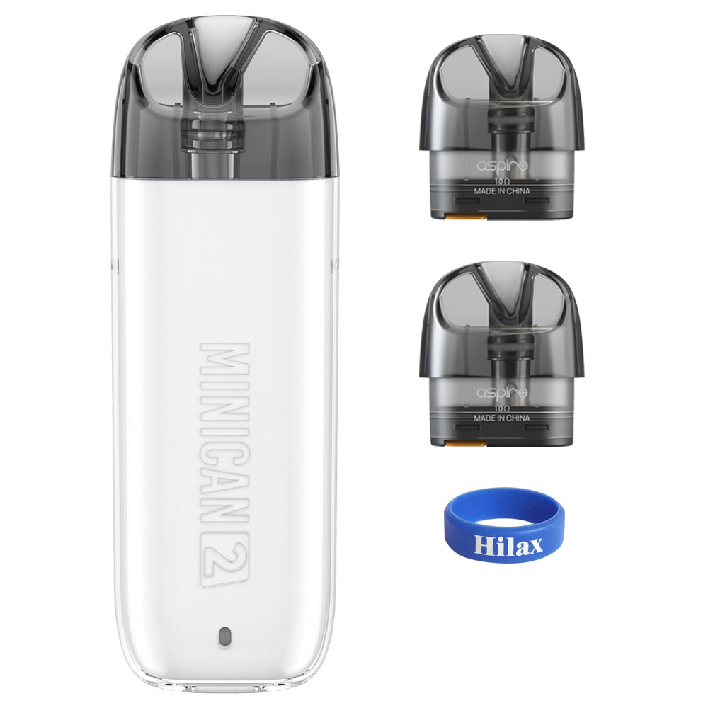 aspire minican 2 ＆ 交換用 POD 1.0Ω 2個入り 本体 400mAh 内蔵