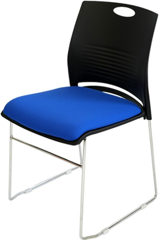 ミーティングチェア 会議椅子 スタッキング 1脚 軽量 クッション付き 背もたれ有り セミナー 塾 オフィス 省スペース 収納可能 ミーティング 受付 |  | 04