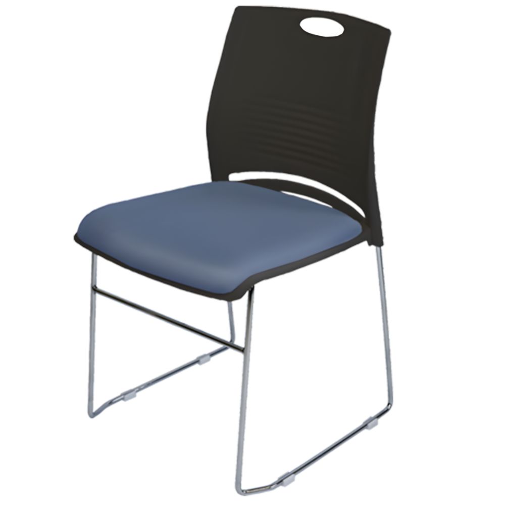 ミーティングチェア 会議椅子 スタッキング 1脚 軽量 クッション付き 背もたれ有り セミナー 塾 オフィス 省スペース 収納可能 ミーティング 受付 |  | 13