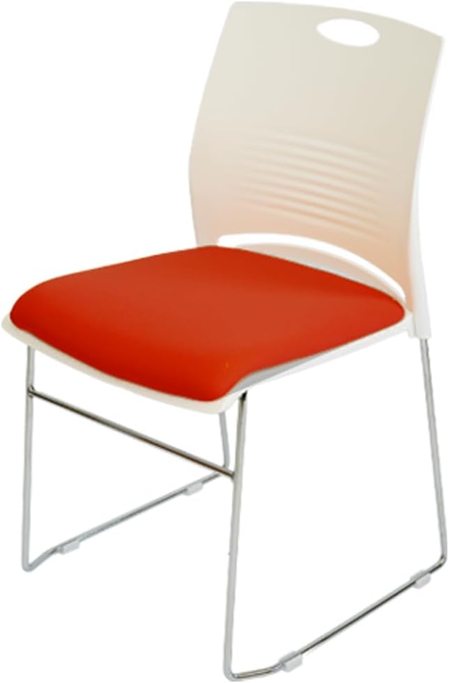 ミーティングチェア 会議椅子 スタッキング 1脚 軽量 クッション付き 背もたれ有り セミナー 塾 オフィス 省スペース 収納可能 ミーティング 受付 |  | 09