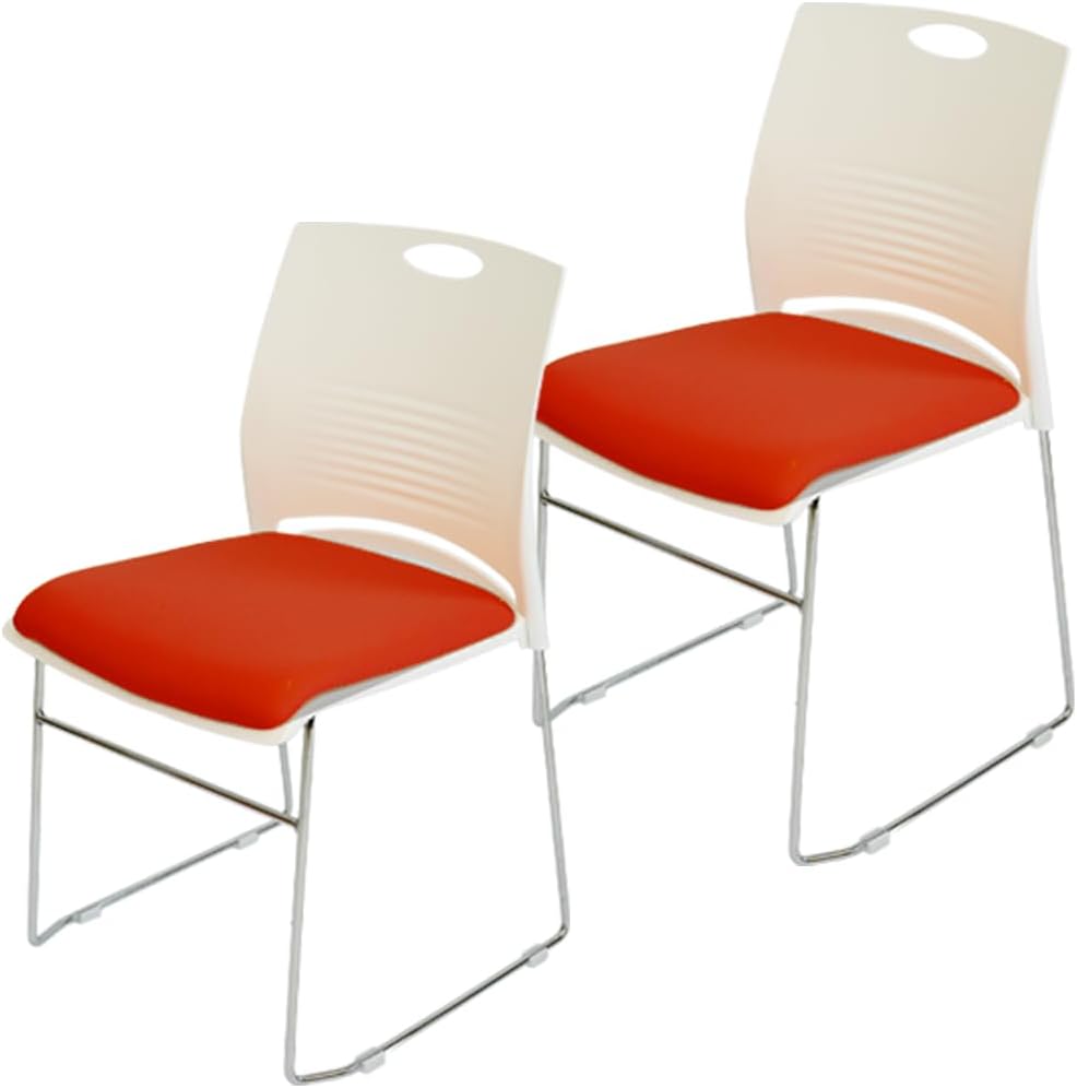 ミーティングチェア 会議椅子 スタッキング 2脚セット 軽量 クッション付き 背もたれ有り セミナー 塾 オフィス 省スペース 収納可能 ミーティング 受付 |  | 09