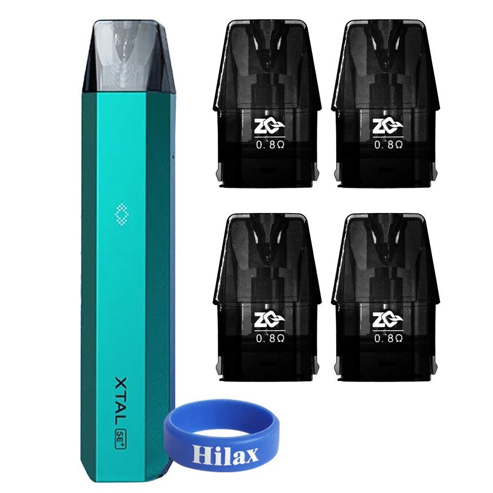 オルメル　セット zq xtal se+ POD 本体 + 交換用 0.8Ω 4個入り ゼットキュー
