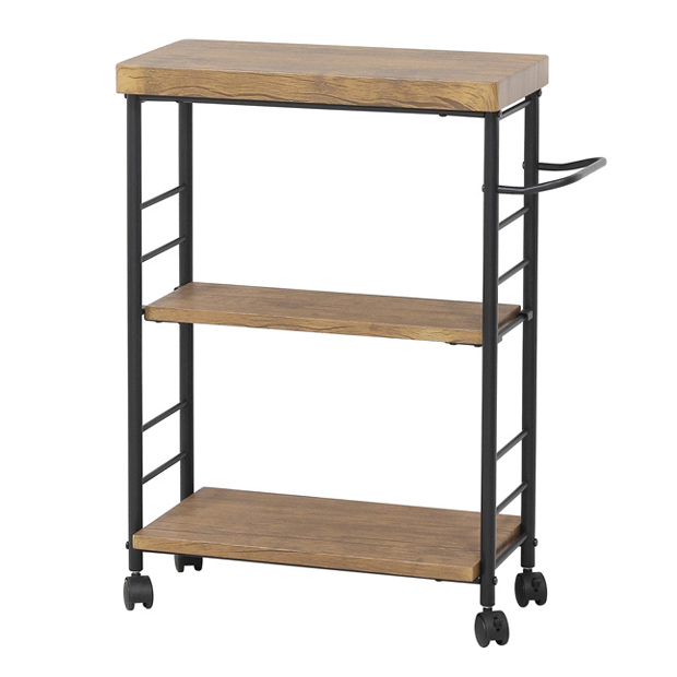 キッチンワゴン 25cm キャスター付 スリム おしゃれ ダイニング ワゴン