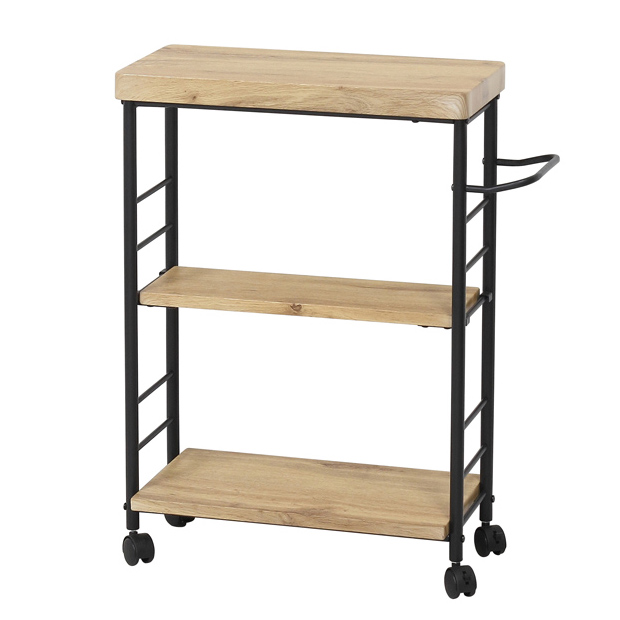 キッチンワゴン 25cm キャスター付 スリム おしゃれ ダイニング ワゴン