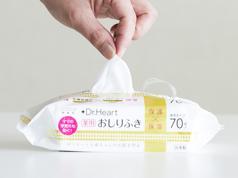 薬用 赤ちゃんのおしりふき お試し 40枚入 ドクターハート Dr
