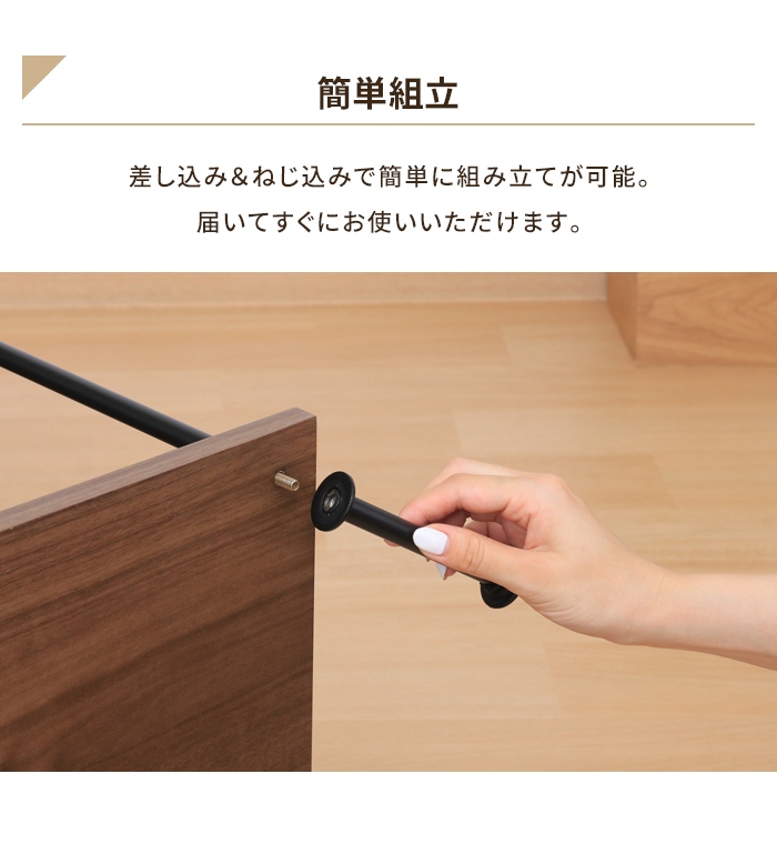 テレビ台 テレビボード ローボード 120cm幅 リビング ミディアムブラウン テレビ台 幅120 ミディアムブラウン テレビラック 簡単組立 収納棚