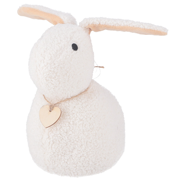 ぬいぐるみ ドアストッパー D.ウサギ（白) 動物モチーフ アニマルドア
