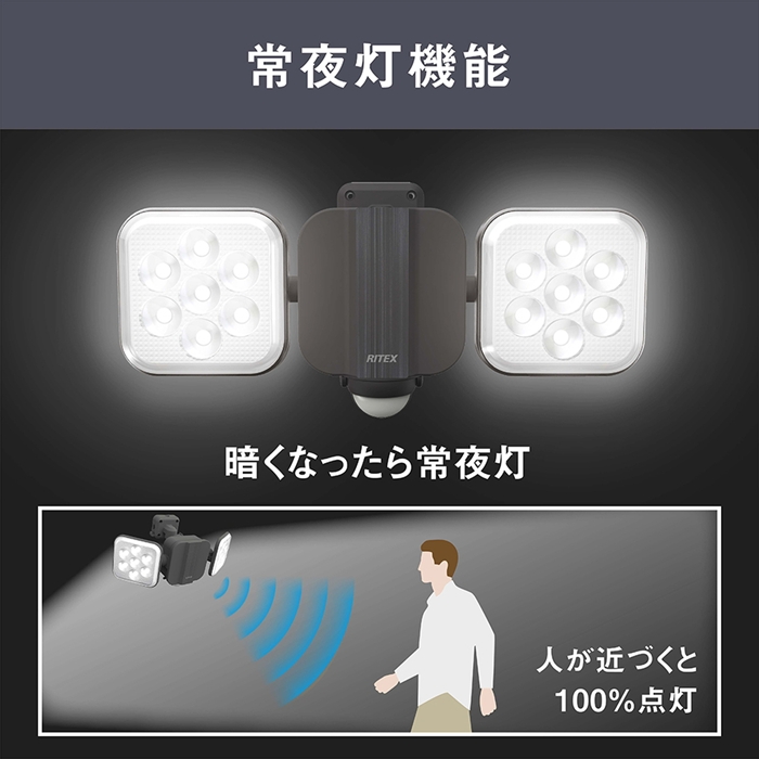 値下げ ハイブリッド センサーライト ソーラーパネル付き ソーラー式