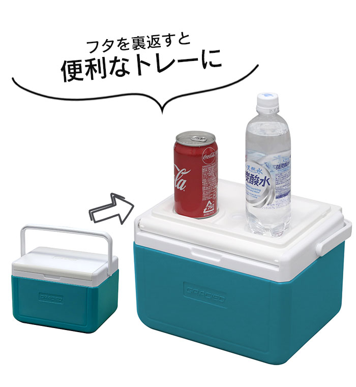 クーラーボックス 5L グレー 小型 クーラーバッグ 部活 お弁当
