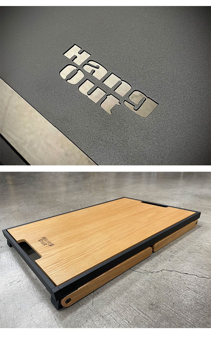アウトドアテーブル アイアン 折りたたみテーブル 60×40cm おしゃれ